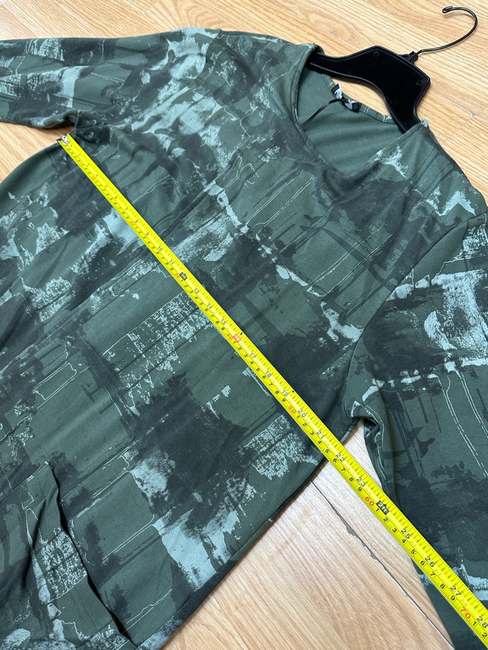 XXL Italy made Green Draped Open Cardigan size S-XL - Picture 7 of 8